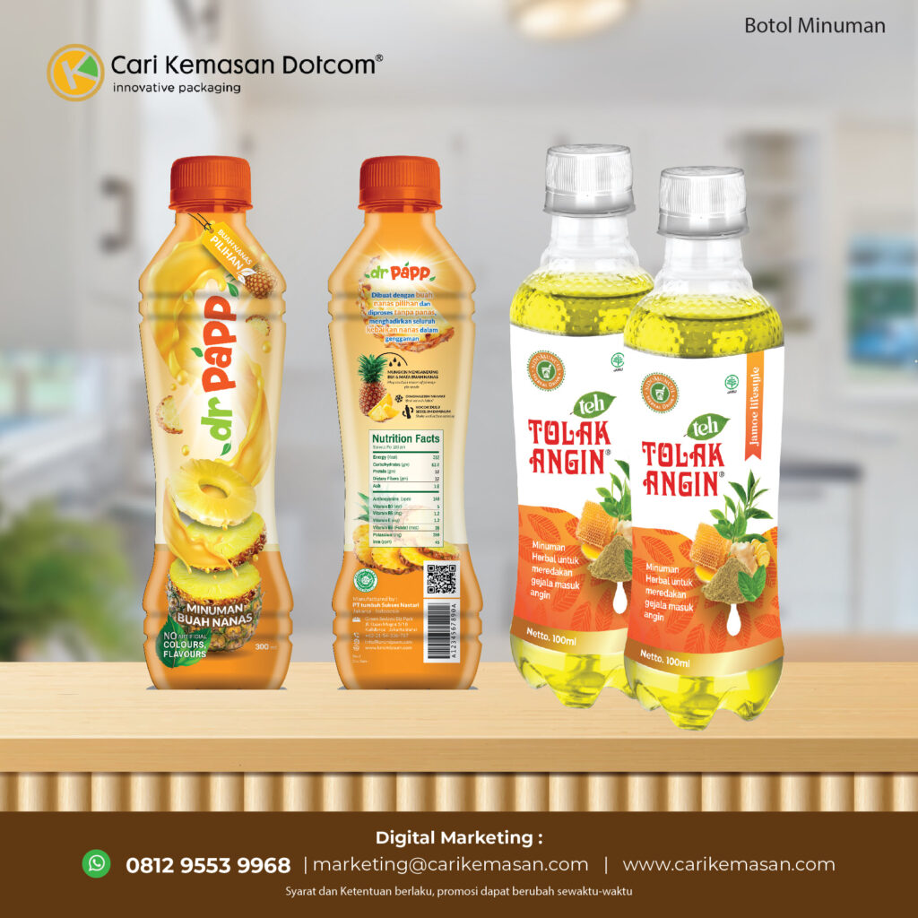 Botol Minuman | Kemasan Plastik Produk
