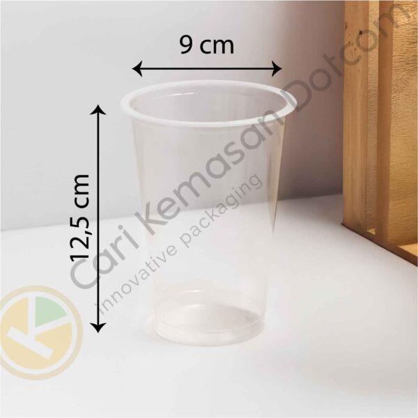 CUP 18 OZ BENING ISI 50 Ukuran 90 x 60 x 130 mm