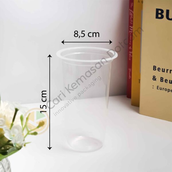 CUP 22 OZ BENING ISI 50 Ukuran 95 x 45 x 150 mm