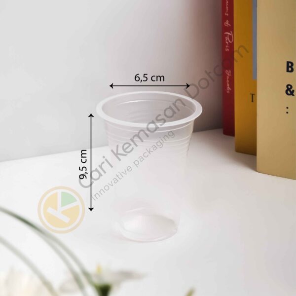 CUP 220 ML BENING ISI 50 Ukuran 75 x 40 x 95 mm