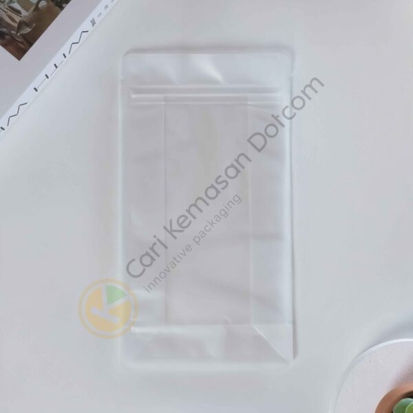 Matte Bottom + Handle Buram Transparan Ukuran 160 x 260 x 80 mm - Image 3