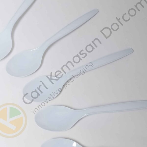SENDOK PUTIH ISI 25 Ukuran 160 mm - Image 2