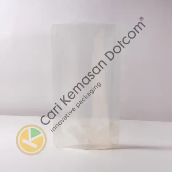 Standing Pouch Non Ziplock Transparant Ukuran 140 x 200 mm - Image 2